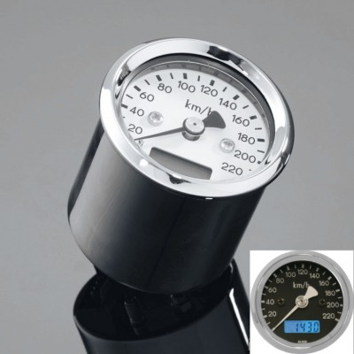 Highway Hawk H67-305 Tachometr elektronický 48mm 220km/h modrá LED